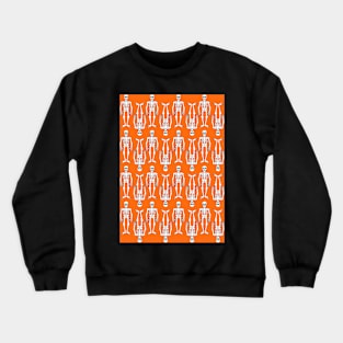 Skeleton pattern Crewneck Sweatshirt